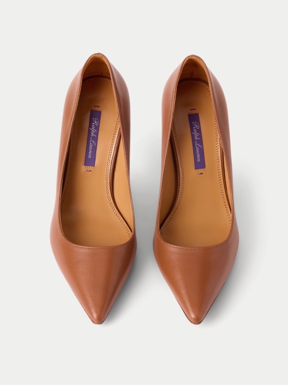 NWT Ralph Lauren Collection (Purple Label) 95 MM Goatskin Pumps